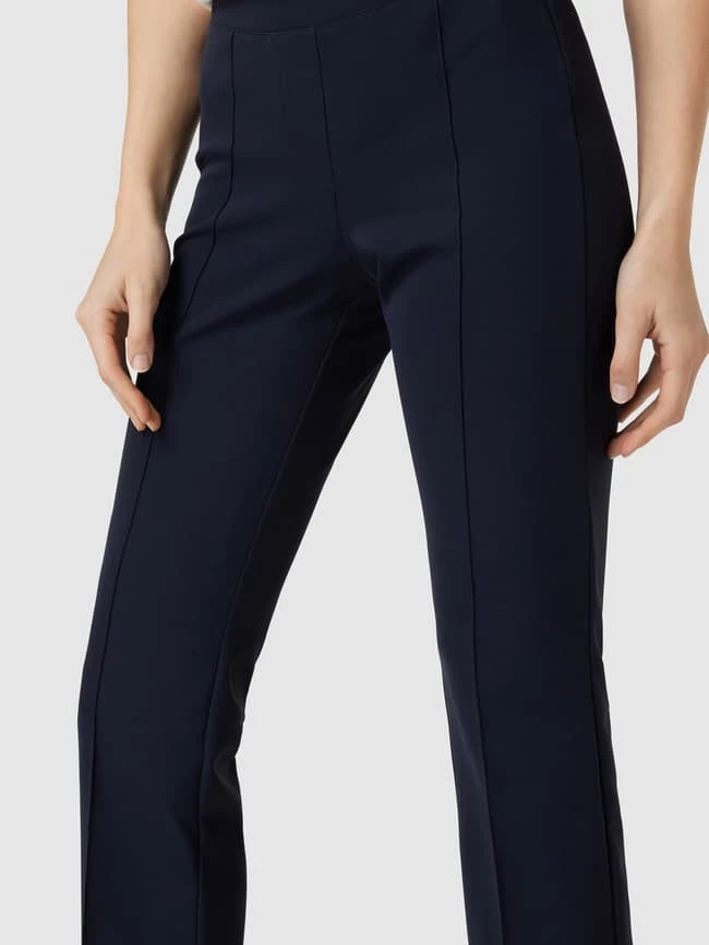 Cambio Stoffhose Mit Bügelfalten Modell 'RANEE EASY KICK' - Marineblau – Bild 3