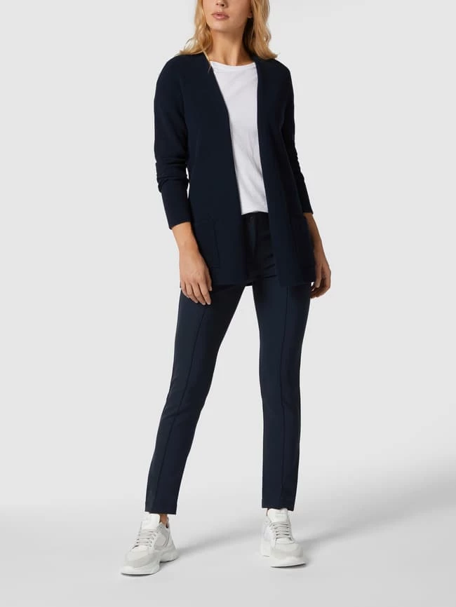 Brax Skinny Fit Stretchhose Mit Bügelfalten - Marineblau