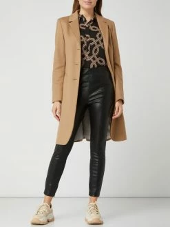 S.Oliver RED LABEL Treggings In Leder-Optik - Schwarz