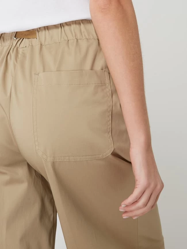 White Sand Culotte Mit Elastischem Bund Modell 'Carol' - Beige – Bild 3