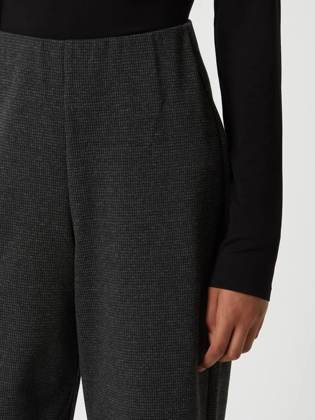 Tom Tailor Denim Culotte Mit Hahnentritt-Dessin - Anthrazit – Bild 3