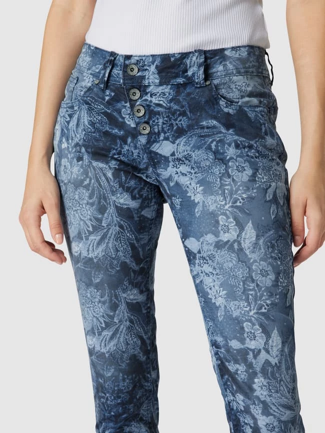 Buena Vista Hose In 7/8-Länge Modell 'Malibu' - Blau – Bild 3