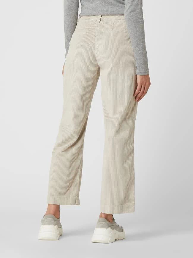 Mason's Straight Fit Culotte Aus Cord Modell 'New York' - Sand – Bild 5