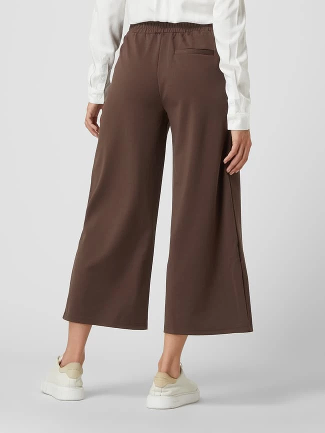 ICHI Culotte Mit Stretch-Anteil Modell 'Kate' - Dunkelbraun – Bild 5