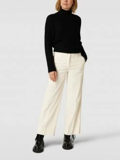 Cambio Culotte Mit Bügelfalten Modell 'Ally' - Offwhite