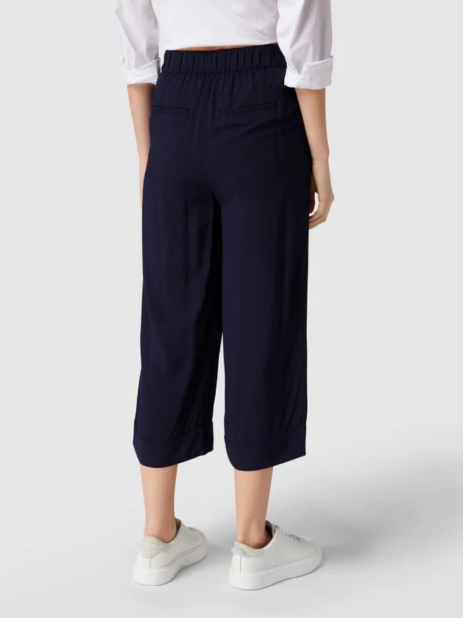 S.Oliver RED LABEL Stoffhose Mit Strukturmuster - Marineblau – Bild 5