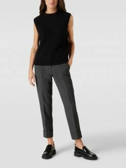 Cambio Hose Mit Bügelfalten Modell 'Krystal' - Dunkelgrau