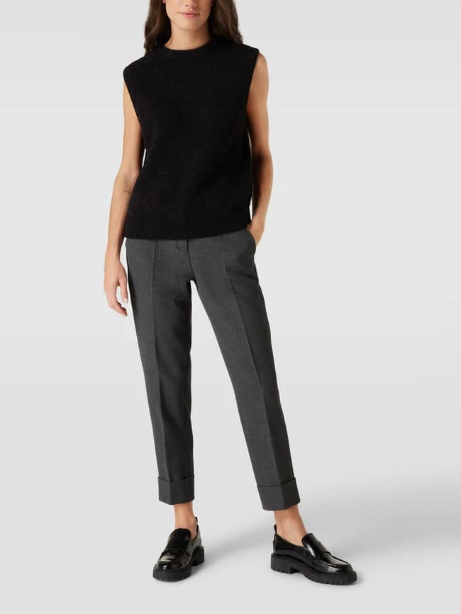 Cambio Hose Mit Bügelfalten Modell 'Krystal' - Dunkelgrau