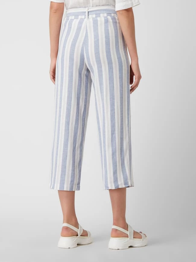 Only Culotte Aus Leinenmischung Modell 'Caro' - Blau – Bild 5