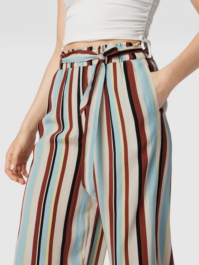 Tom Tailor Denim Culotte Mit Streifenmuster - Mittelbraun – Bild 3