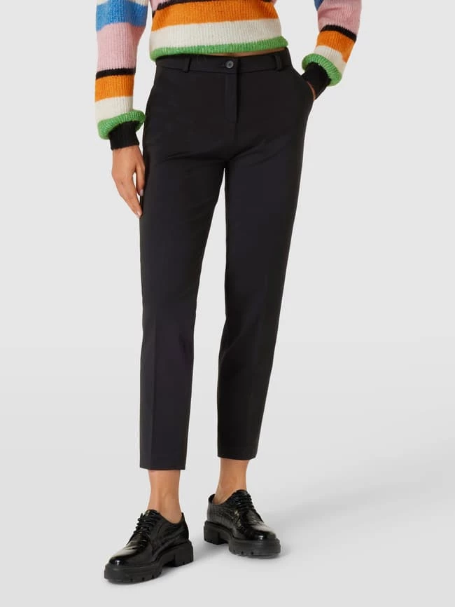 Brax Hose Mit Label-Applikation Modell 'Maron' - Schwarz – Bild 4