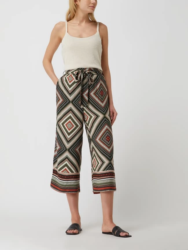 Apricot Culotte Aus Viskose - Khaki