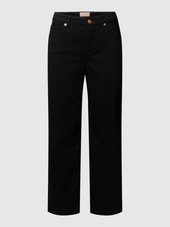 MAC Culotte Mit Label-Patch Modell 'Rich' - Schwarz – Bild 2