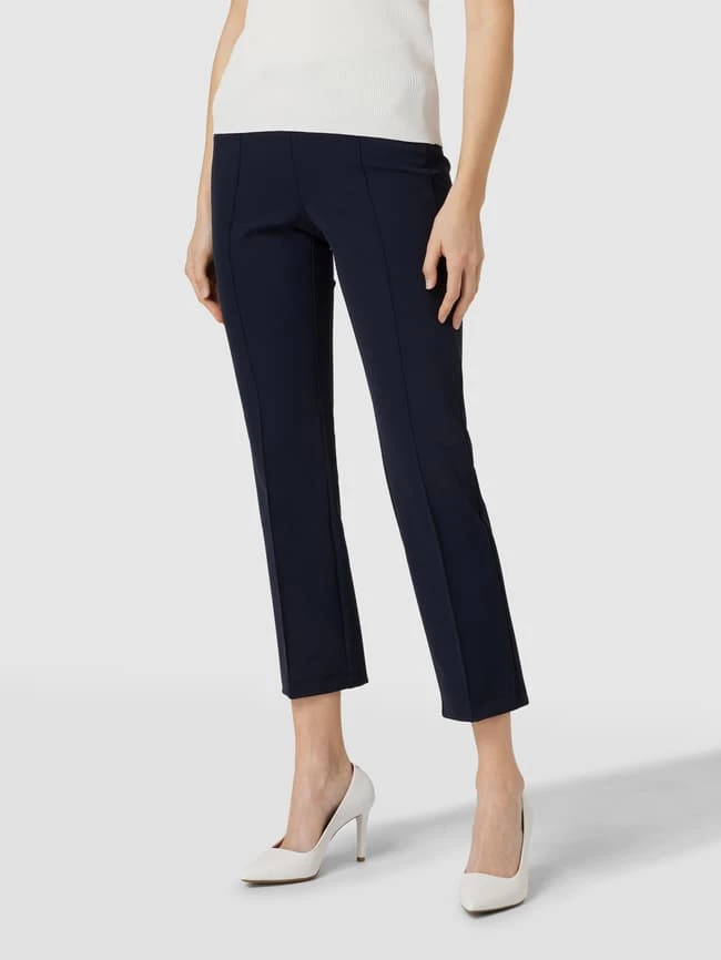 Cambio Stoffhose Mit Bügelfalten Modell 'RANEE EASY KICK' - Marineblau – Bild 4