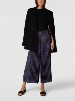 BOSS Culotte Mit Plisseefalten Modell 'Tamaia' - Pflaume