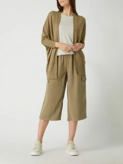 Soyaconcept Culotte Mit Cargotaschen - Olivgrün