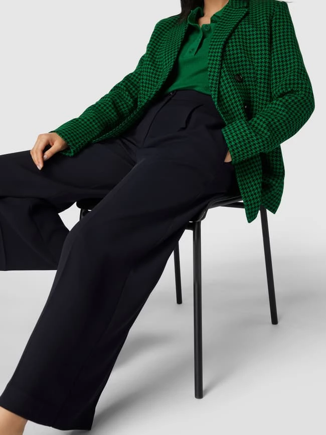 Tommy Hilfiger Colette Mit Bundfalten - Marineblau – Bild 3