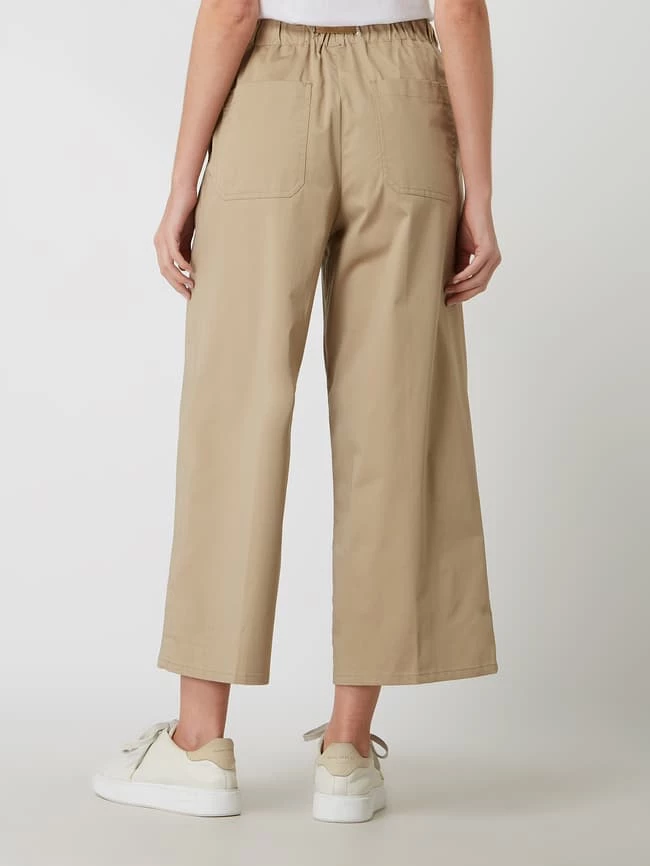 White Sand Culotte Mit Elastischem Bund Modell 'Carol' - Beige – Bild 5
