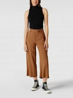 Christian Berg Woman Culotte Mit Stoffgürtel - Camel