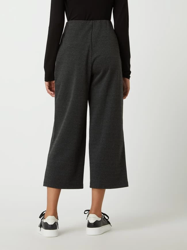 Tom Tailor Denim Culotte Mit Hahnentritt-Dessin - Anthrazit – Bild 5