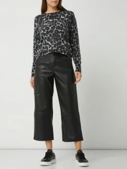 S.Oliver RED LABEL Culotte In Leder-Optik - Schwarz