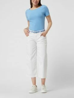 BETTY & CO WHITE Modern Fit Culotte Aus Denim Modell 'Sidney' - Offwhite