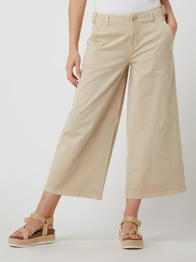 S.Oliver RED LABEL Culotte Mit Stretch-Anteil - Sand – Bild 4